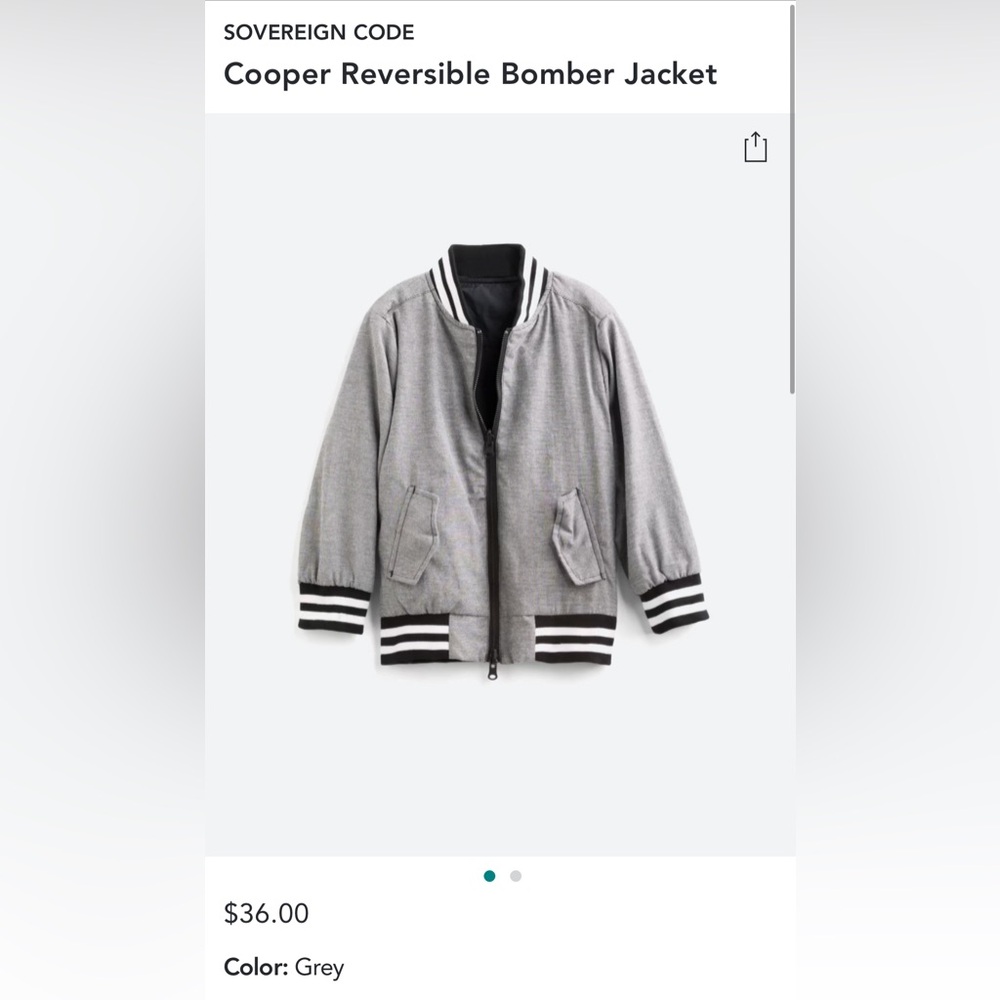Reversible Bomber Jacket